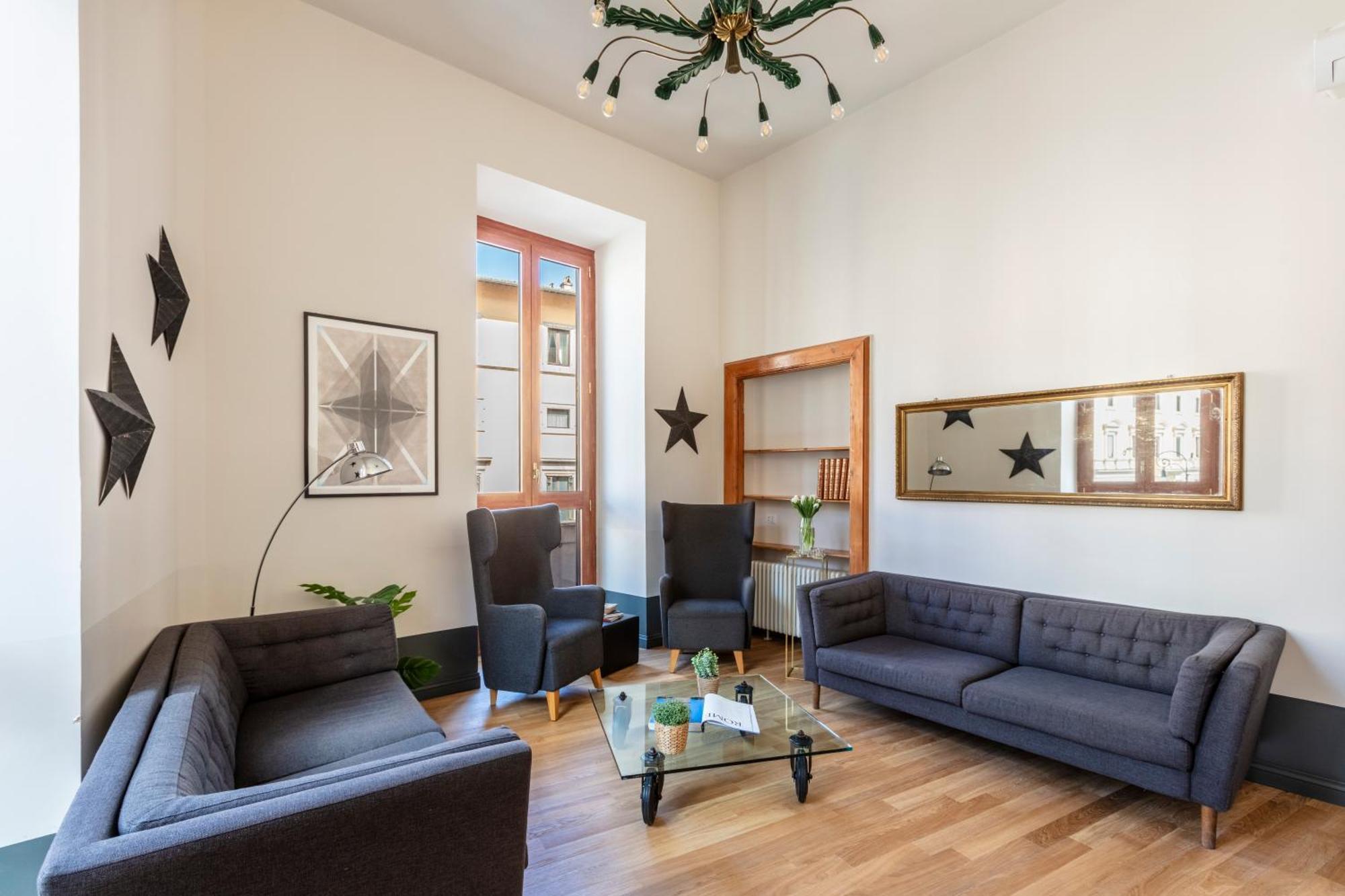 Romac Baullari Holiday Apartment In Campo De Fiori Bagian luar foto